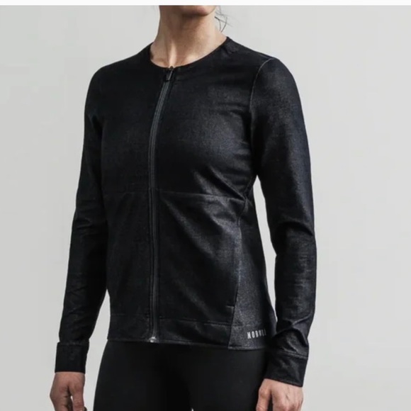NOBULL Women’s Twill Zip Up Jacket Army Green Women's Size Large - Picture 1 of 12